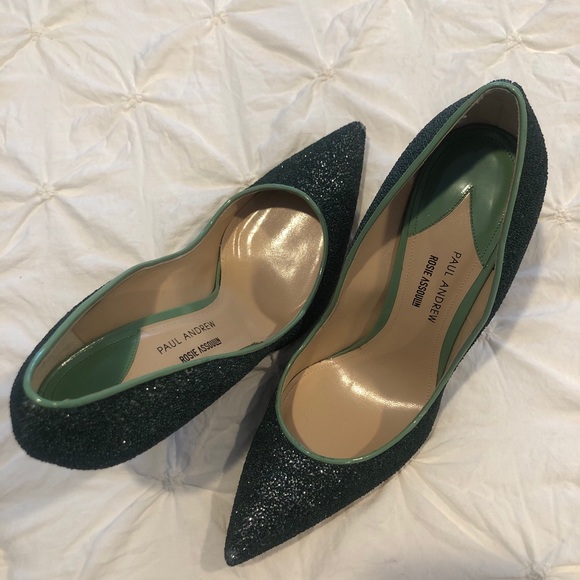 Paul Andrew x Rosie Assoulin Glitter Pumps - Picture 5 of 13